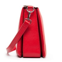 Женская кожаная сумка ALEX RAI 2087 red