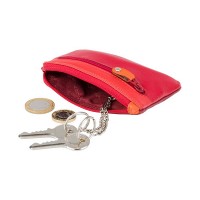 Кожаная ключница Visconti RB69 Geno (Red Multi)