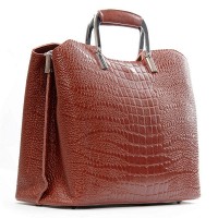 Женская кожаная сумка классическая ALEX RAI 1540-1 camel