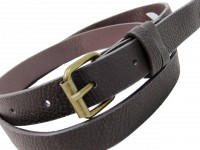 Женский ремень из эко-кожи H&M темно коричневый