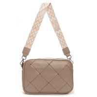 Женская кожаная сумка ALEX RAI 6616 khaki