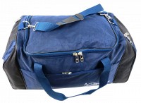 Спортивная сумка Wallaby 447-6 синий с черным, 59 л