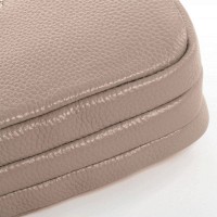 Женский молодежный кожаный клатч ALEX RAI 60061 beige