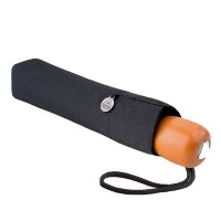 Зонт механический Fulton Stowaway Deluxe-1 L449 - Black (Черный)
