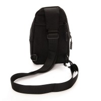 Мужская тканевая сумка-слинг Lanpad 20829 black мал