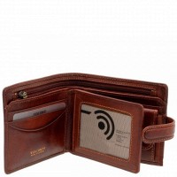 Мужское портмоне Visconti Tuscany TSC-42 TAN с защитой RFID