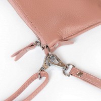 Молодежный клатч из кожи ALEX RAI 8801-3 pink