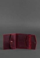 Кожаный женский кошелек BlankNote 2.1 виноград bn-w-2-1-vin-kr