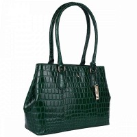 Женская кожаная сумка Ashwood C54 Green (Зеленый)