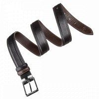 Кожаный двусторонний мужской ремень GRANDE PELLE 11155
