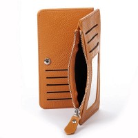 Женский кожаный кошелек Classik  DR. BOND WN-23-16 yellow