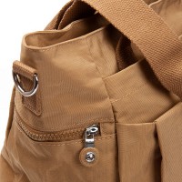 Летняя тканевая сумка Jielshi B118 yellow brown