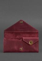 Кожаный женский кошелек BlankNote Керри 1.0 виноград bn-w-1-vin-kr