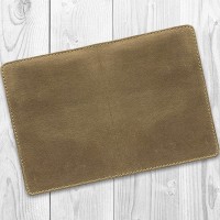 Обложка-органайзер для документов из кожи HiArt AD-01 Shabby Olive