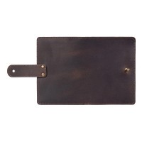 Обложка для паспорта из кожи Hi Art PB-02/1 Shabby Gavana Brown