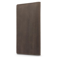 Кожаный бумажник Hi Art WP-03 Shabby Gavana Brown