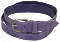 Женский кожаный ремень Vanzetti, Германия, 100063 фиолетовый, 3х112 см
