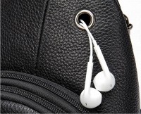 Мужская кожаная сумка-слинг Vintage 20249 