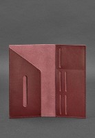 Кожаный тревел-кейс  BlankNote 3.1 бордовый Краст BN-TK-3-1-VIN