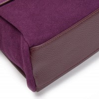 Женская замшевая сумка ALEX RAI 99118 bordo