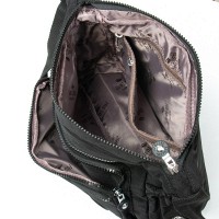 Женская тканевая сумка Jielshi 5262 black