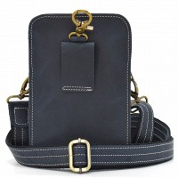 Мужская кожаная сумка через плечо и на пояс TARWA RKw-0075-3md