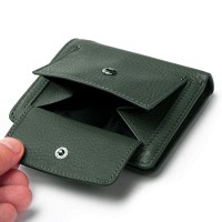 Женский кожаный кошелек Bright DR. BOND WS-415-1 green