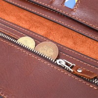 Кожаный мужской кошелек ручной работы GRANDE PELLE 11660 