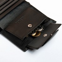 Женский кожаный кошелек Bright DR. BOND WS-36 black