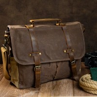 Мужской кожаный портфель Vintage 20116 