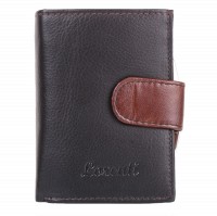 Женский кошелек из натуральной кожи LORENTI dnklt-01-bcf-brown