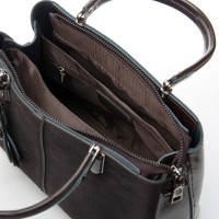 Женская замшевая сумка ALEX RAI 385 brown