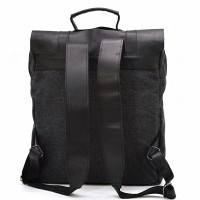 Мужской рюкзак из кожи и канваса TARWA RAG-3420-3md
