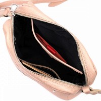 Женская кожаная сумка ручной работы через плечо GRANDE PELLE  11694 
