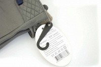 Женские кожаные перчатки Shust Gloves серые 375s2 M