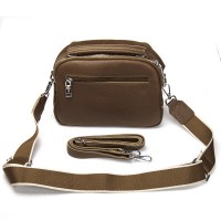 Женская замшевая сумка ALEX RAI 99125 khaki