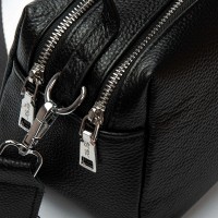 Женская кожаная сумка ALEX RAI 99128 black