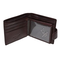Мужской коричневый кожаный кошелёк Horse Imperial K1023-brown