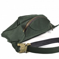 Мужская кожаная сумка бананка, сумка напоясная TARWA  RE-3012-3md