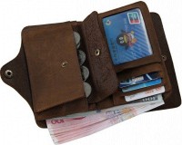 Мужской кожаный кошелек Vintage 14484