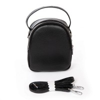 Женский молодежный кожаный клатч ALEX RAI 88082 black
