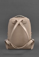 Женский кожаный рюкзак Cooper светло-бежевый краст BN-BAG-19-LIGHT-BEIGE