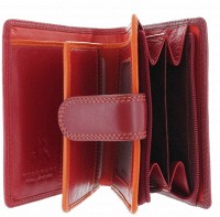 Женское кожаное портмоне Visconti rb40 red m
