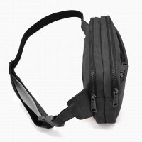 Мужская кожаная сумка бананка, сумка напоясная TARWA RA-0704-3md