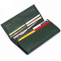 Женский кожаный кошелек ST Leather 19240 Зеленый