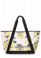 Летняя сумка из полиэстера POOLPARTY laguna-lemons