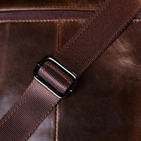 Мужская кожаная сумка через плечо Vintage 20825