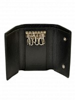 Мужское кожаное портмоне-ключница Classik DR. BOND M6 black