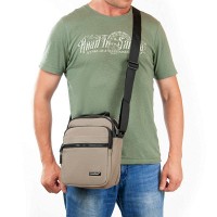 Сумка через плечо Lanpad 82091 khaki бол