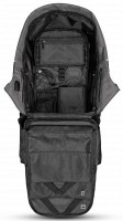 Рюкзак антивор с Rfid Topmove IAN352250 бордовый с черным